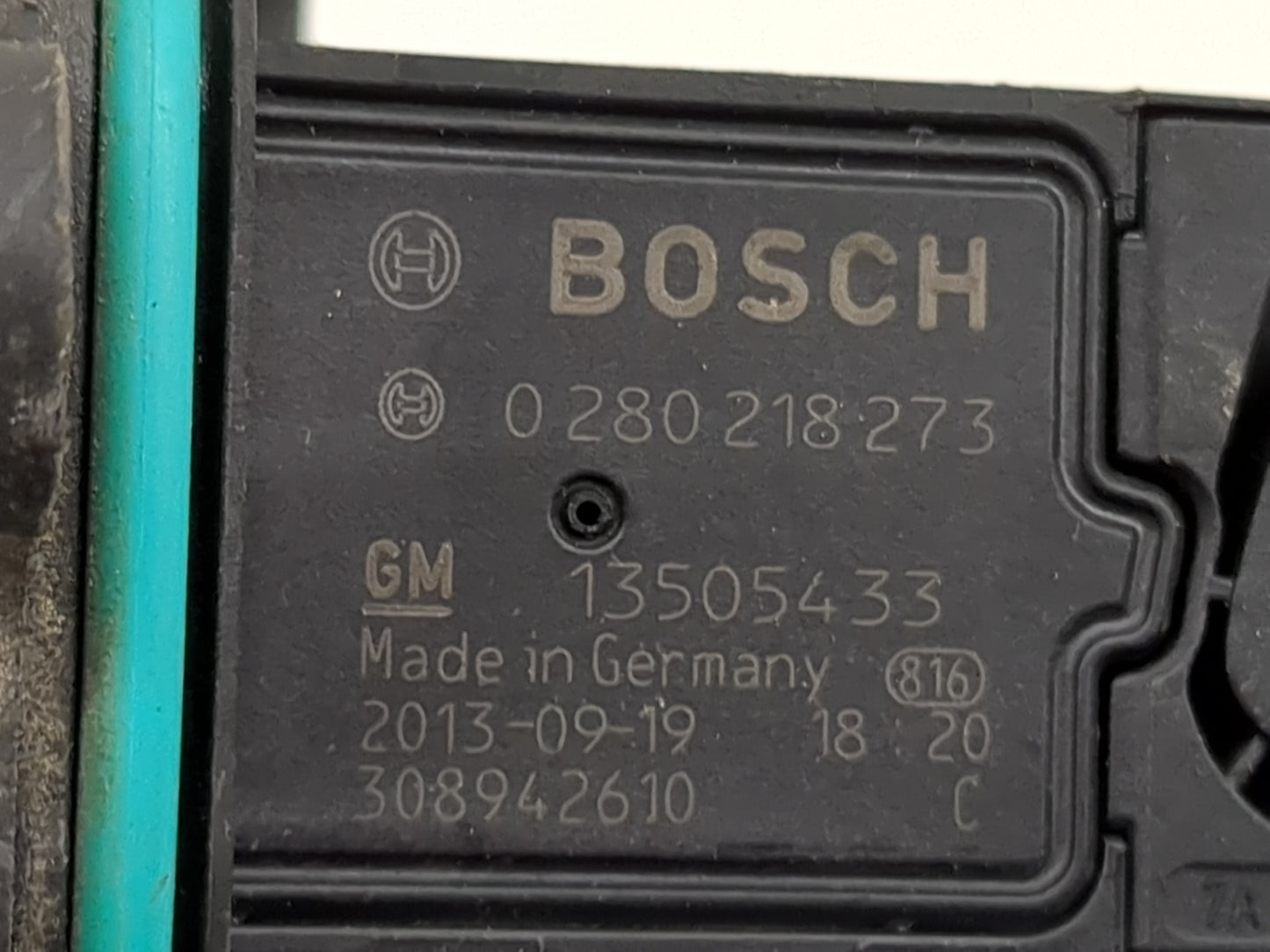2012-2019 Chevrolet Sonic Mass Air Flow Meter Maf 1485937 - Oemusedautoparts1.com