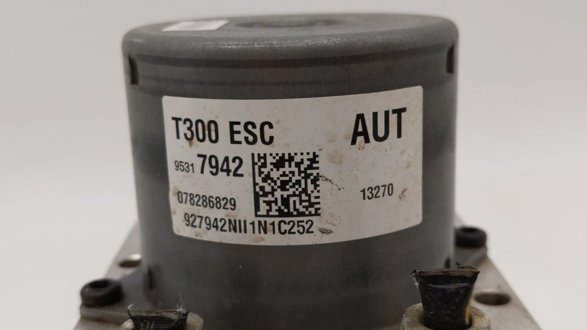 2014 Chevrolet Sonic Anti-Lock Brake ABS Pump Module Actuator OEM P/N:95317942 Fits OEM Used Auto Parts - Oemusedautoparts1.