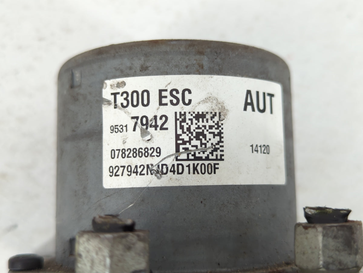 2014 Chevrolet Sonic Anti-Lock Brake ABS Pump Module Actuator OEM P/N:95317942 Fits OEM Used Auto Parts - Oemusedautoparts1.