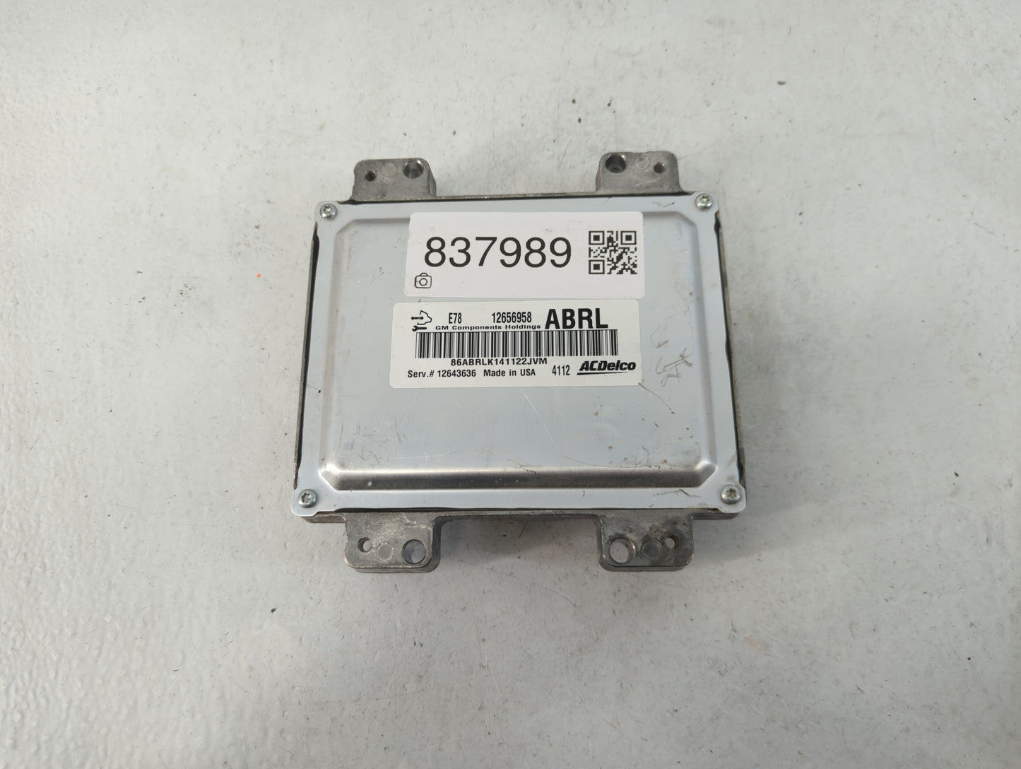 2012-2016 Chevrolet Sonic PCM Engine Control Computer ECU ECM PCU OEM P/N:12656958 E78 Fits Fits 2011 2012 2013 2014 2015 20