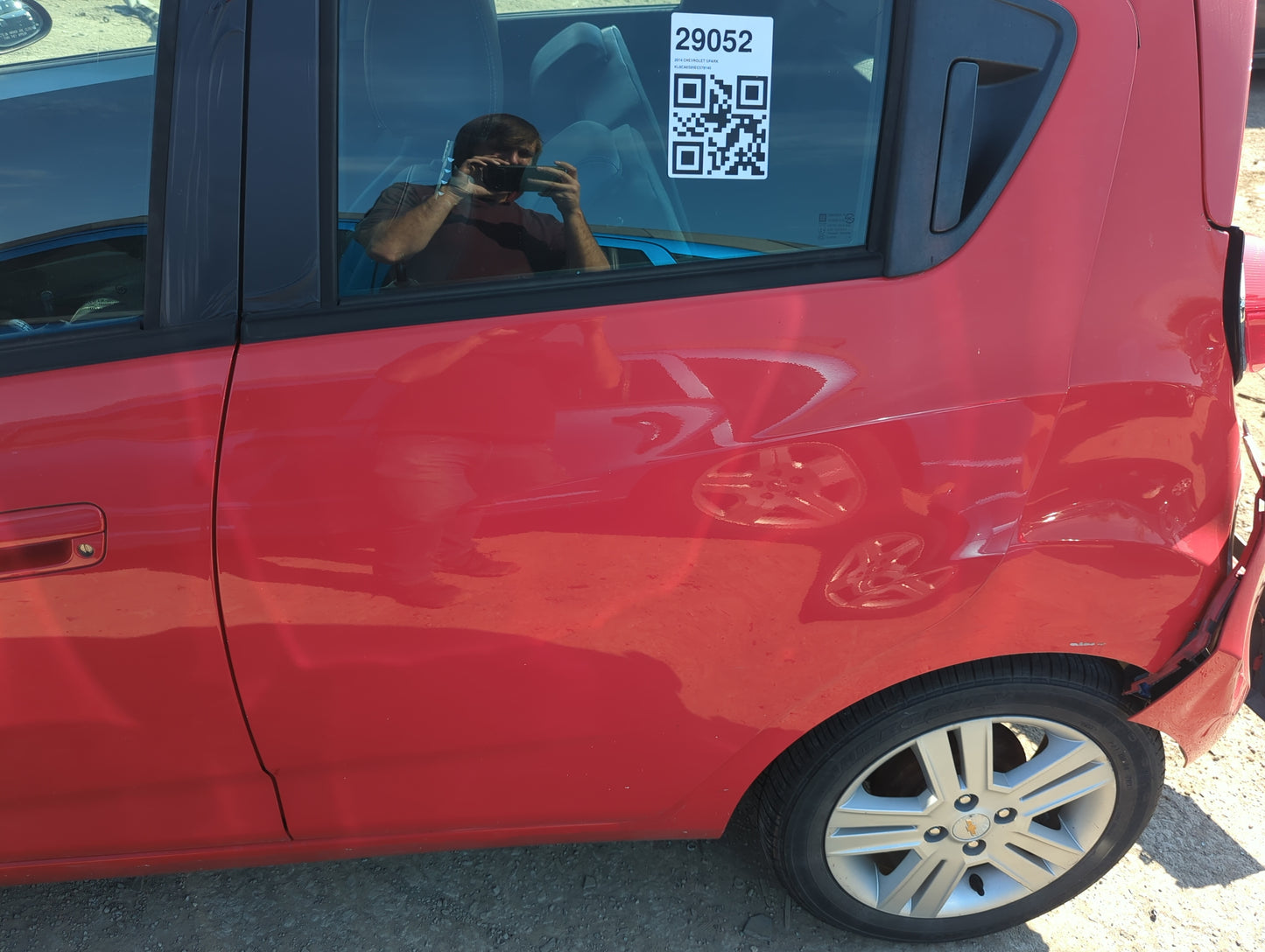 2013-2016 Chevrolet Spark Driver Rear Door Oem - Oemusedautoparts1.com