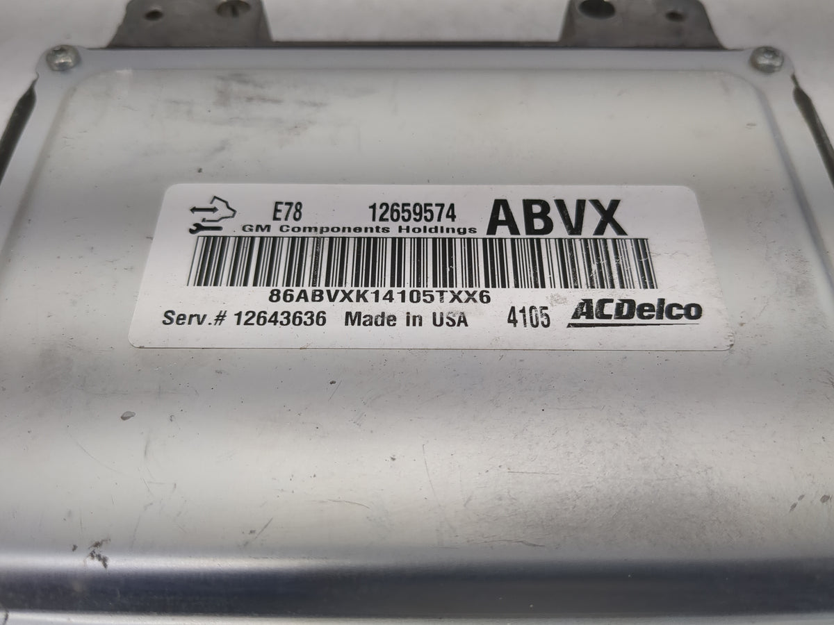 2014-2015 Chevrolet Spark PCM Engine Control Computer ECU ECM PCU OEM P/N:12659574 12643636 Fits OEM Used Auto Parts - Oemus