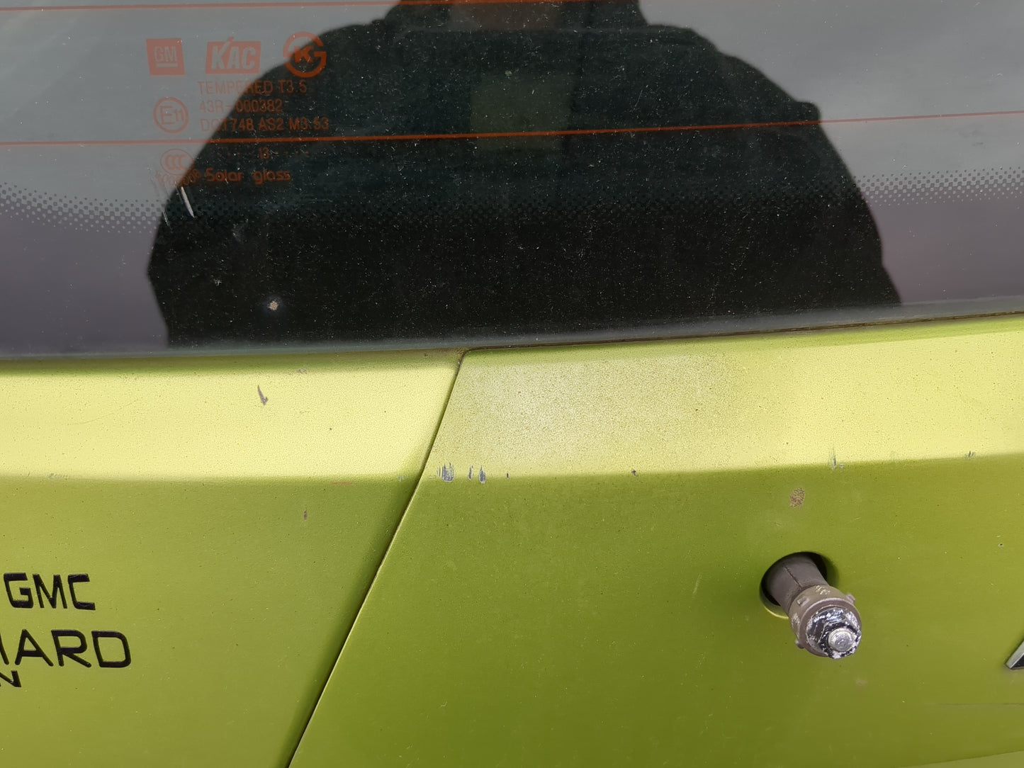 2013-2016 Chevrolet Spark Trunk/decklid/hatch/tailgate Oem - Oemusedautoparts1.com