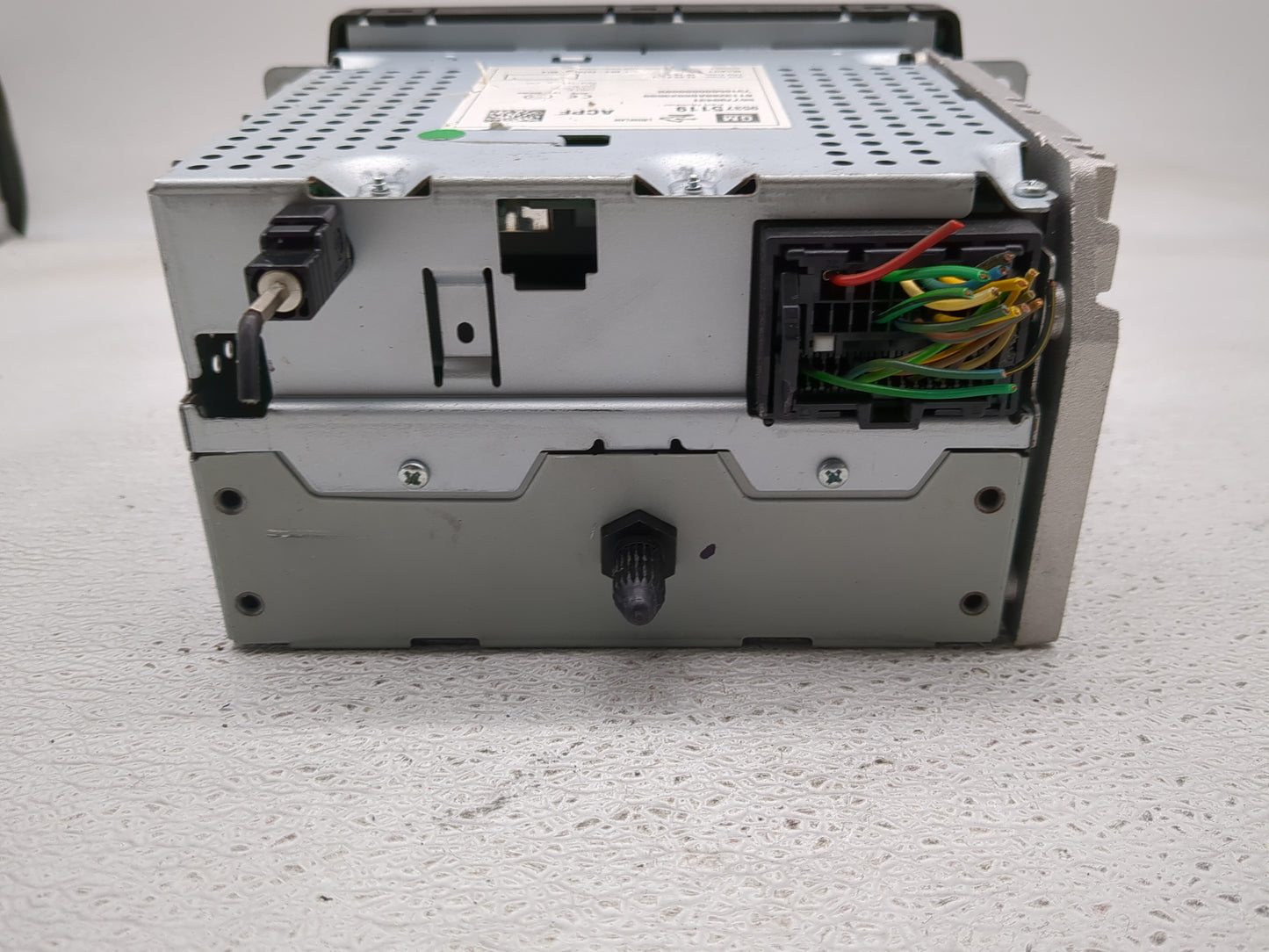 2014-2015 Chevrolet Spark Radio AM FM Cd Player Receiver Replacement P/N:95375119 Fits Fits 2014 2015 OEM Used Auto Parts -