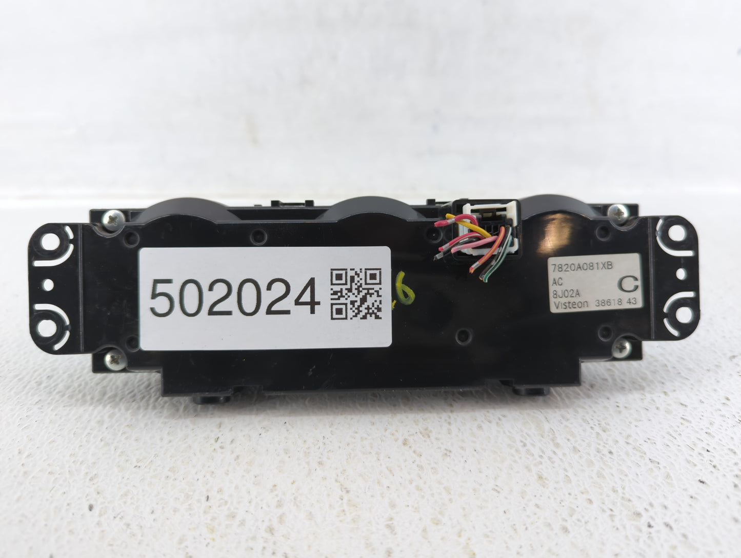 2013-2015 Chevrolet Spark Climate Control Module Temperature AC/Heater Replacement P/N:7820A081XB Fits Fits 2013 2014 2015 O