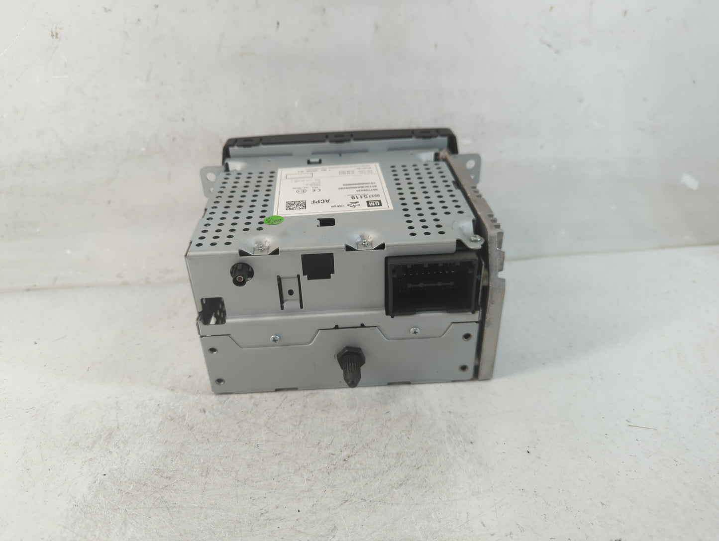 2014-2015 Chevrolet Spark Radio AM FM Cd Player Receiver Replacement P/N:95375119 Fits Fits 2014 2015 OEM Used Auto Parts -