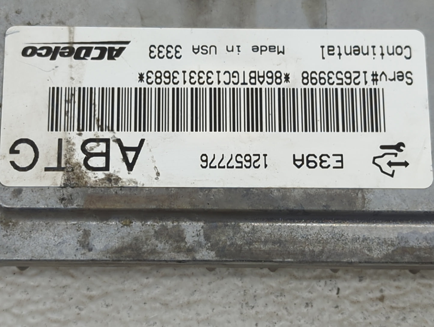 2013-2016 Chevrolet Traverse PCM Engine Control Computer ECU ECM PCU OEM P/N:12653998 12657776 Fits Fits 2013 2014 2015 2016