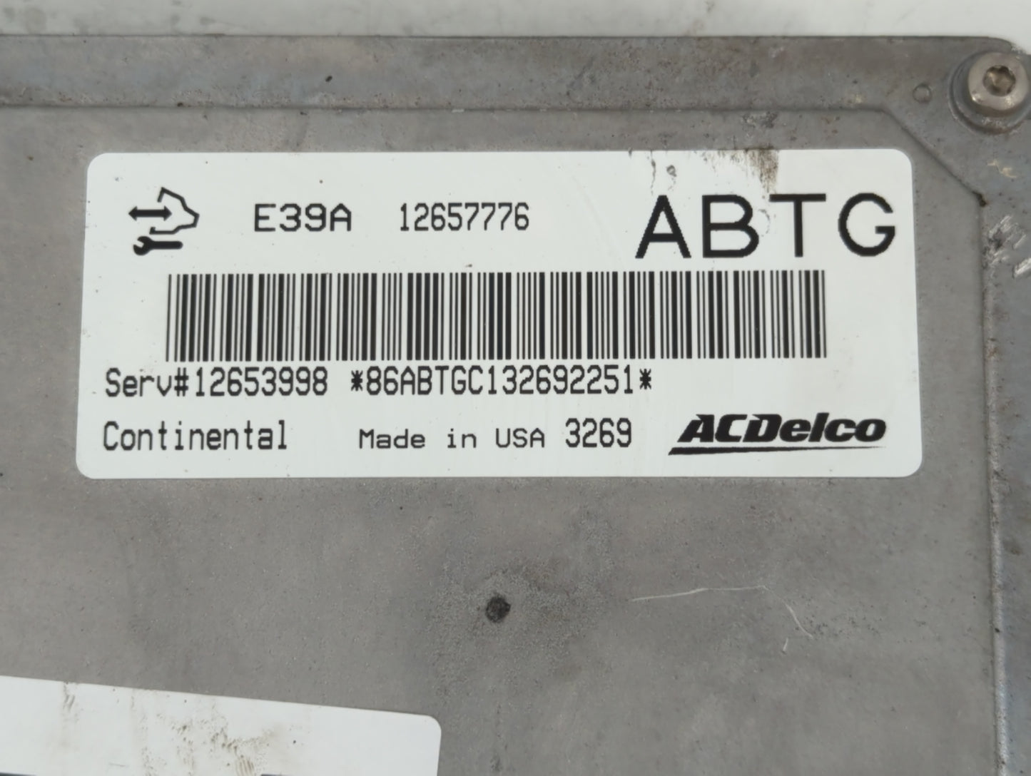 2013-2016 Chevrolet Traverse PCM Engine Control Computer ECU ECM PCU OEM P/N:12657776 E394 Fits Fits 2013 2014 2015 2016 OEM