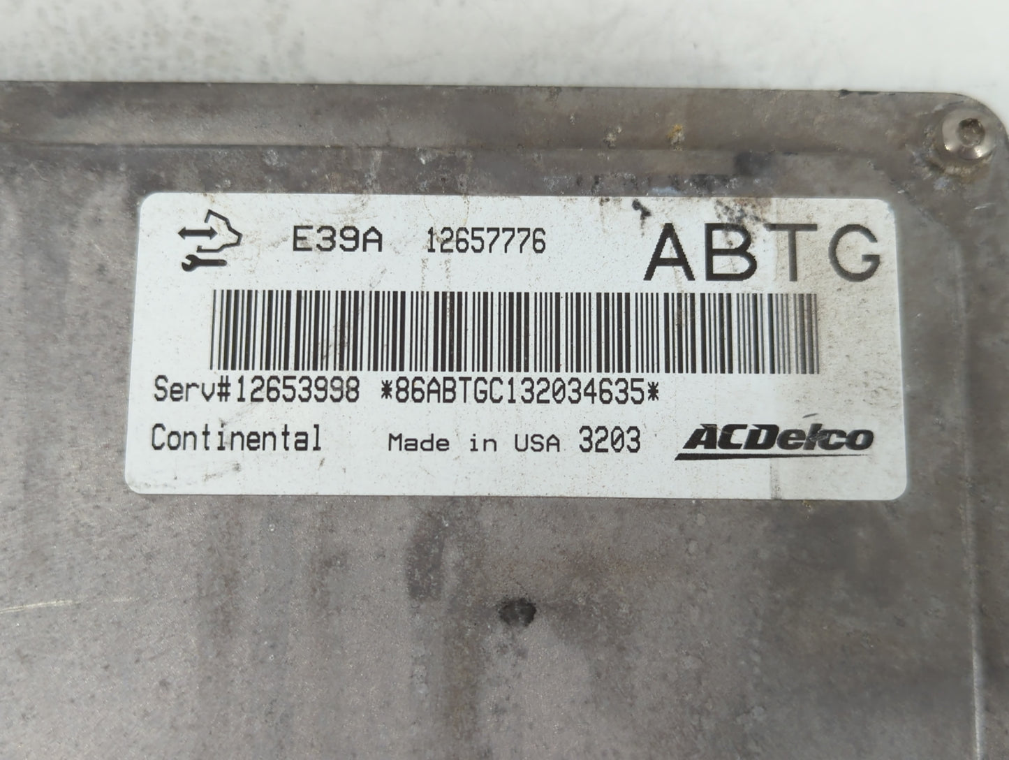 2013-2016 Chevrolet Traverse PCM Engine Control Computer ECU ECM PCU OEM P/N:12657776 12653998 Fits Fits 2013 2014 2015 2016