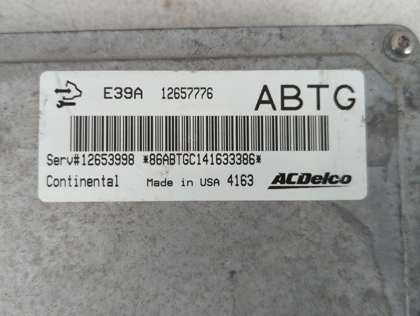 2013-2016 Chevrolet Traverse PCM Engine Control Computer ECU ECM PCU OEM P/N:E39A 12657776 Fits Fits 2013 2014 2015 2016 OEM