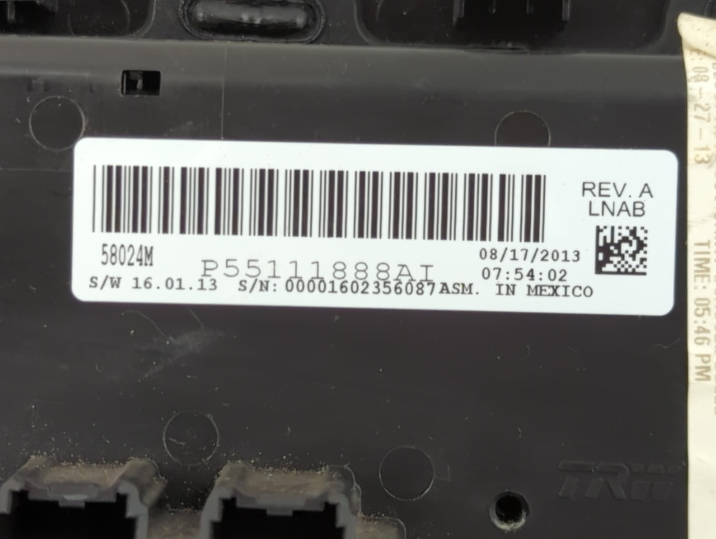 2014 Chrysler 200 Climate Control Module Temperature AC/Heater Replacement P/N:P55111888AI Fits OEM Used Auto Parts - Oemuse