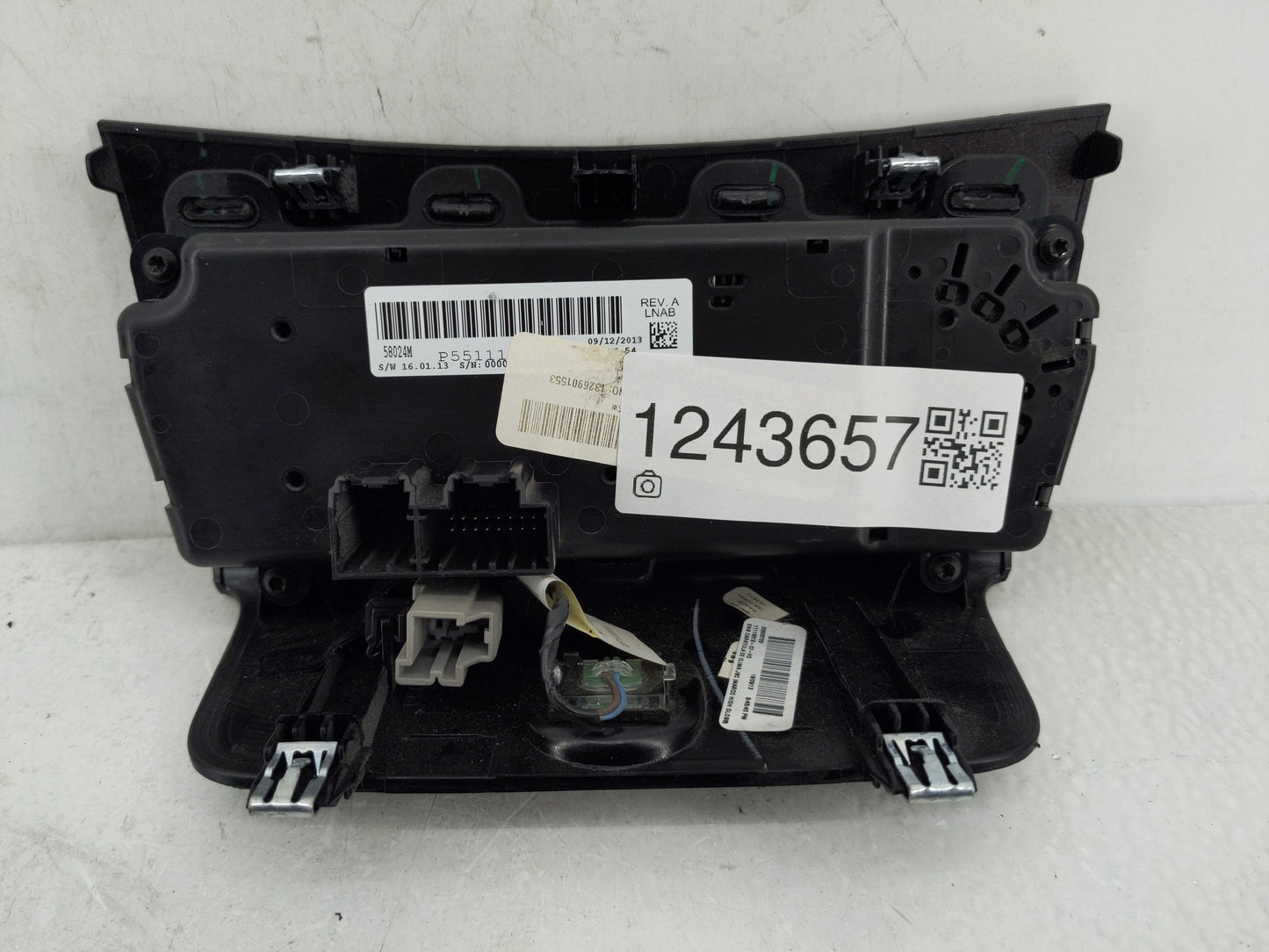 2011-2014 Chrysler 200 Climate Control Module Temperature AC/Heater Replacement Fits Fits 2008 2009 2010 2011 2012 2013 2014