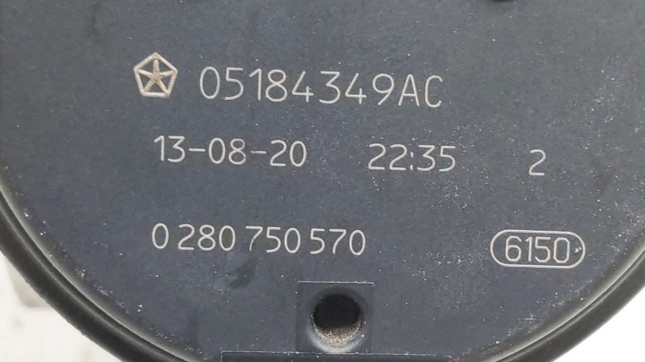 2011-2017 Chrysler 200 Throttle Body P/N:05184349AB 05184349AE, 05184349AC Fits Fits 2011 2012 2013 2014 2015 2016 2017 2018