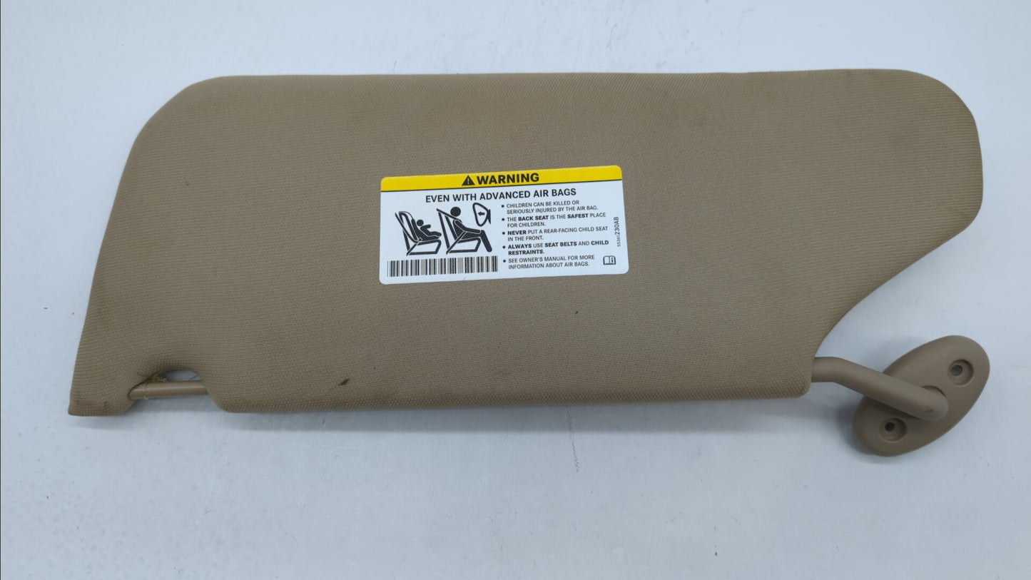 2011-2014 Chrysler 200 Sun Visor Shade Replacement Passenger Right Mirror Fits Fits 2011 2012 2013 2014 OEM Used Auto Parts