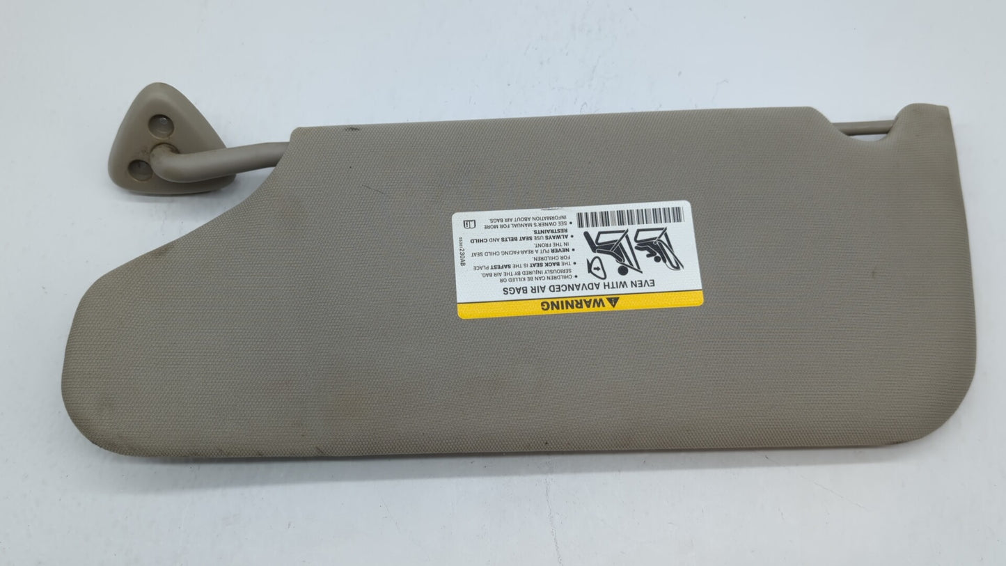 2011-2014 Chrysler 200 Sun Visor Shade Replacement Passenger Right Mirror Fits Fits 2011 2012 2013 2014 OEM Used Auto Parts