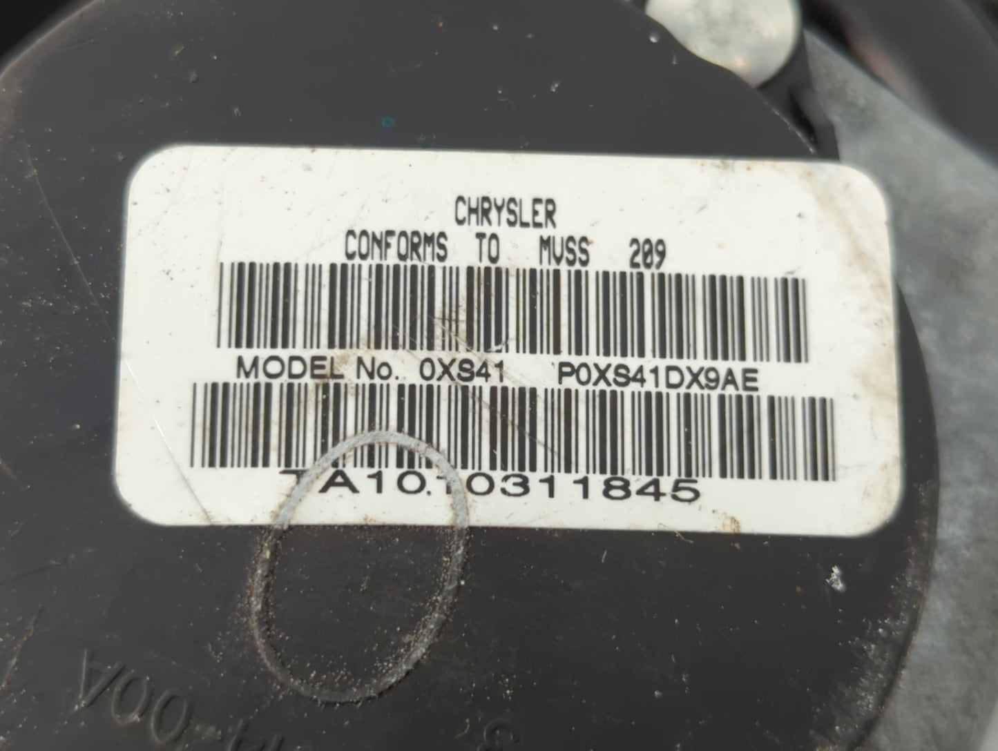 2011-2014 Chrysler 200 Drvier Front Seatbelt Retractor - Oemusedautoparts1.com