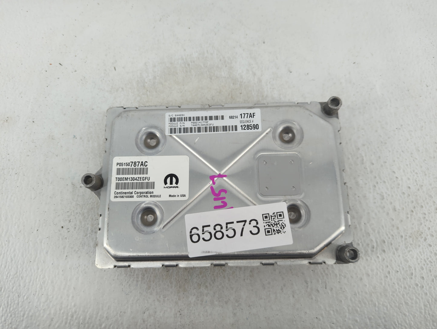 2014 Chrysler 300 PCM Engine Control Computer ECU ECM PCU OEM P/N:P05150787AC P68214108AF Fits OEM Used Auto Parts - Oemused