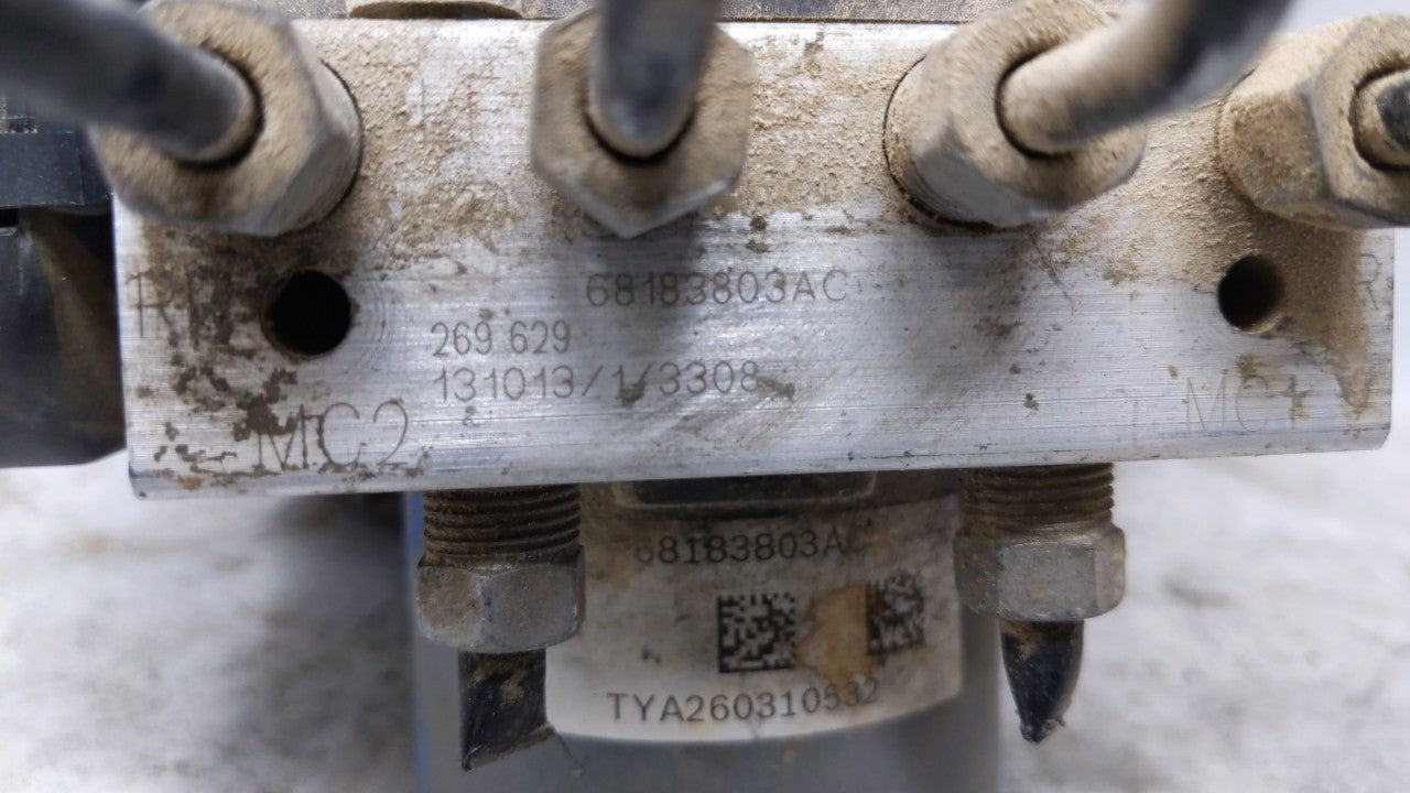 2014 Chrysler Town & Country ABS Pump Control Module Replacement P/N:68183803AC Fits OEM Used Auto Parts - Oemusedautoparts1