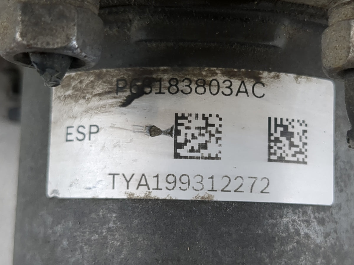 2014 Chrysler Town & Country Anti-Lock Brake ABS Pump Module Actuator OEM P/N:P68183803AC Fits OEM Used Auto Parts - Oemused