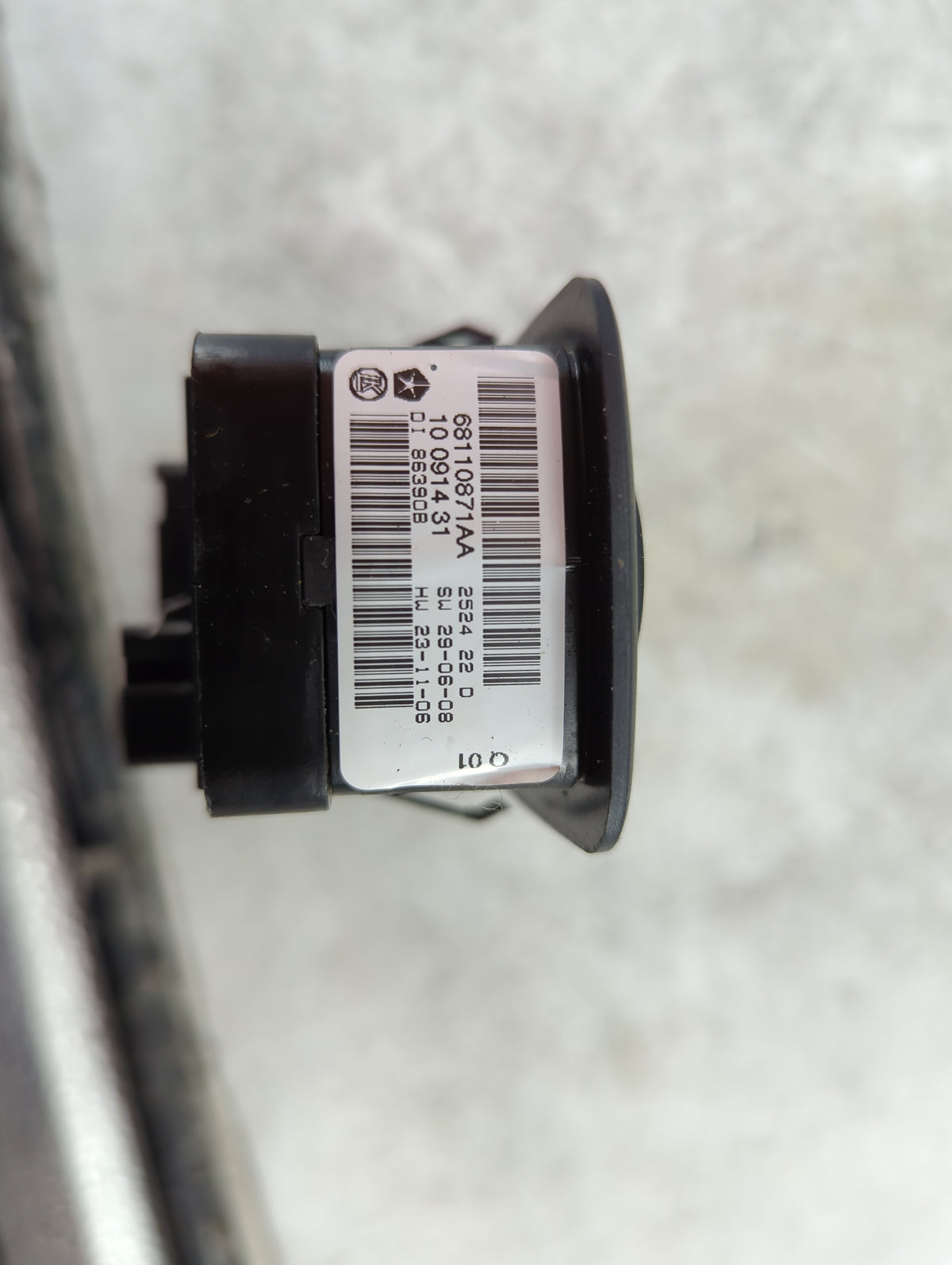 2012-2016 Chrysler Town & Country Master Power Window Switch Replacement Driver Side Left P/N:68110871AA Fits OEM Used Auto