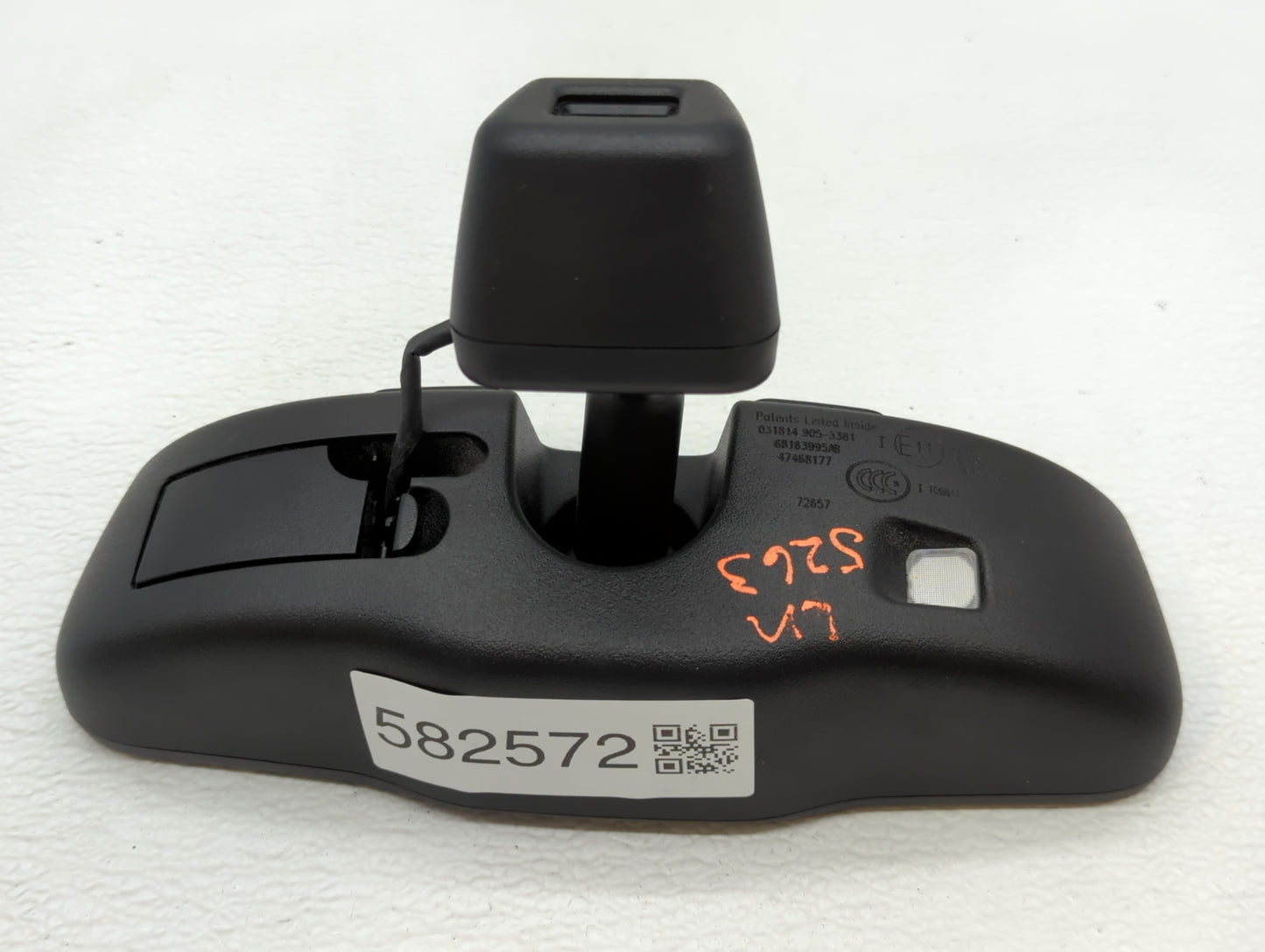 2013-2016 Chrysler Town & Country Interior Rear View Mirror Replacement OEM P/N:E11026546 Fits Fits 2013 2014 2015 2016 2017