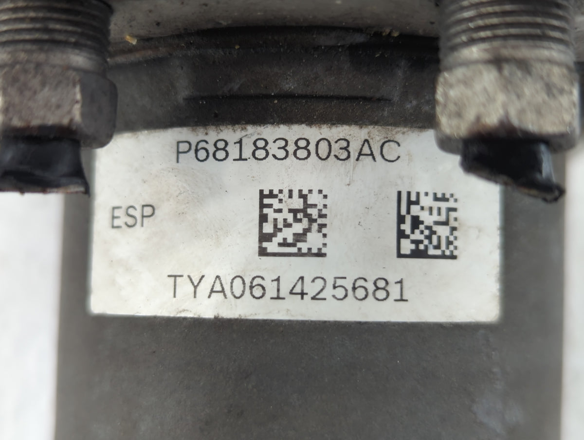 2014 Chrysler Town & Country Anti-Lock Brake ABS Pump Module Actuator OEM P/N:P68183803AC Fits OEM Used Auto Parts - Oemused
