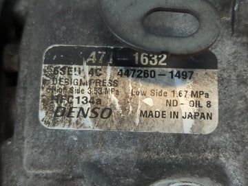 2011-2016 Chrysler Town & Country Air Conditioning A/c Ac Compressor Oem