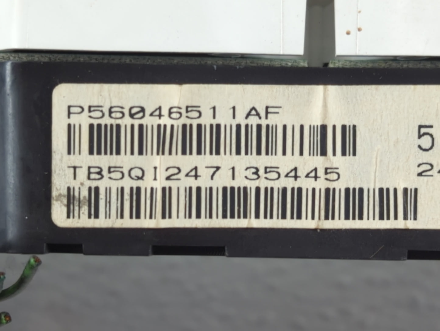 2011-2014 Dodge Avenger Instrument Cluster Speedometer Gauges P/N:P56046511AF Fits Fits 2011 2012 2013 2014 OEM Used Auto Pa