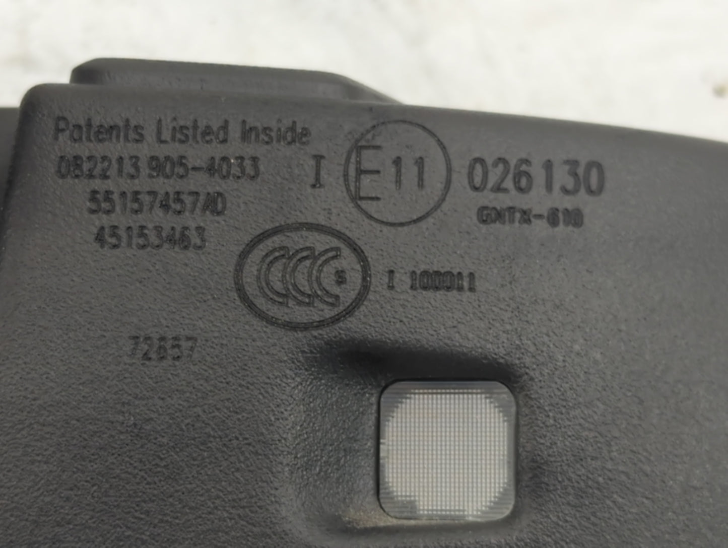 2014 Dodge Avenger Interior Rear View Mirror Replacement OEM P/N:55157457AD Fits Fits 2010 2011 2012 2013 2015 2016 2017 OEM