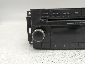 2014 Dodge Avenger Radio AM FM Cd Player Receiver Replacement P/N:P05091195AC 05091195AC Fits OEM Used Auto Parts