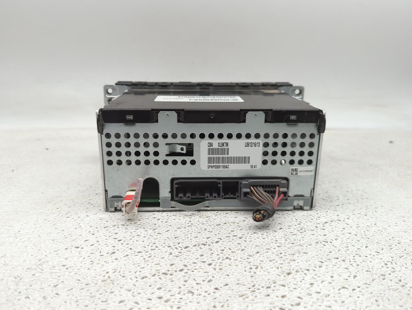 2014 Dodge Avenger Radio AM FM Cd Player Receiver Replacement P/N:P05091195AC 05091195AC Fits OEM Used Auto Parts - Oemuseda
