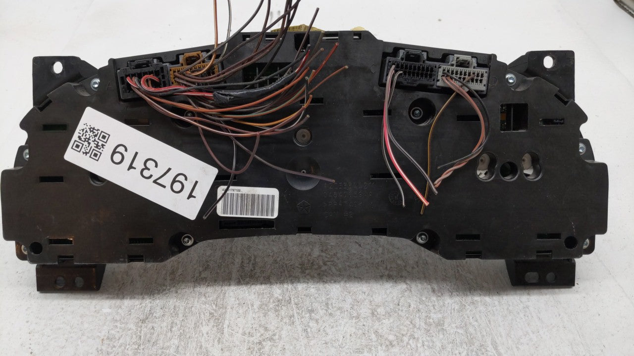 2014 Dodge Avenger Instrument Cluster Speedometer Gauges P/N:04840659AA Fits OEM Used Auto Parts - Oemusedautoparts1.com