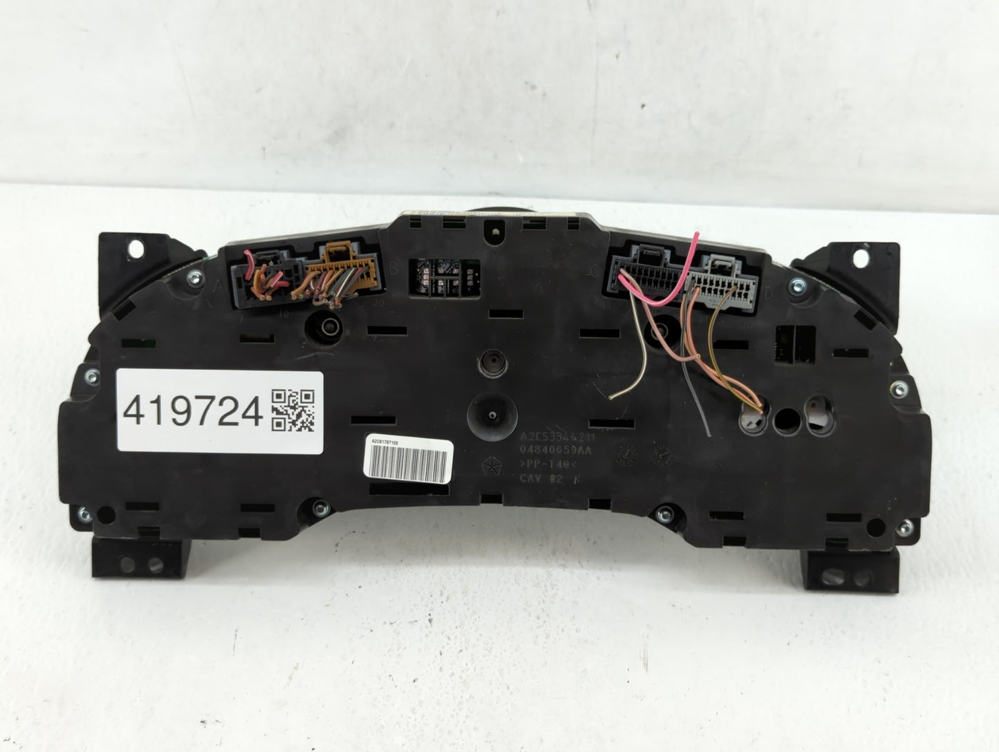 2011-2014 Dodge Avenger Instrument Cluster Speedometer Gauges P/N:P56046511AC P56046511AE Fits Fits 2011 2012 2013 2014 OEM