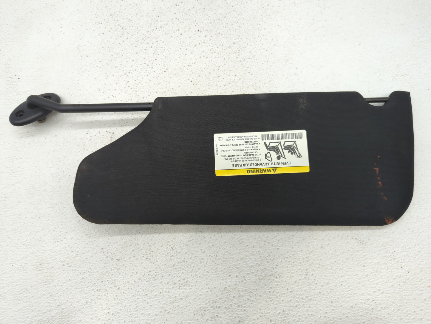 2011-2014 Dodge Avenger Sun Visor Shade Replacement Passenger Right Mirror Fits Fits 2011 2012 2013 2014 OEM Used Auto Parts