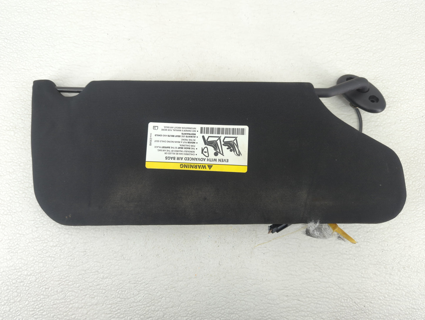 2011-2014 Dodge Avenger Sun Visor Shade Replacement Passenger Right Mirror Fits Fits 2011 2012 2013 2014 OEM Used Auto Parts