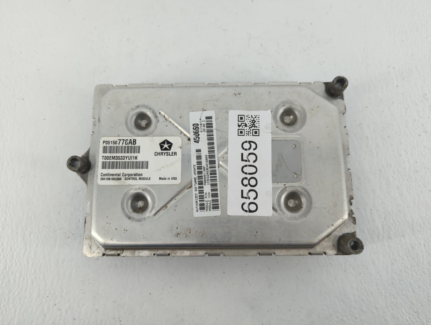 2014 Dodge Avenger PCM Engine Control Computer ECU ECM PCU OEM P/N:P68205119AF Fits OEM Used Auto Parts - Oemusedautoparts1.