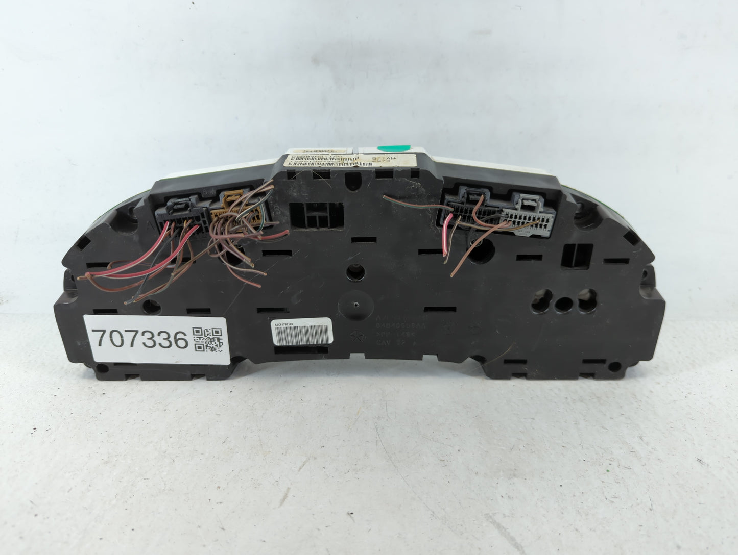 2011-2014 Dodge Avenger Instrument Cluster Speedometer Gauges P/N:P56046511AH Fits Fits 2011 2012 2013 2014 OEM Used Auto Pa