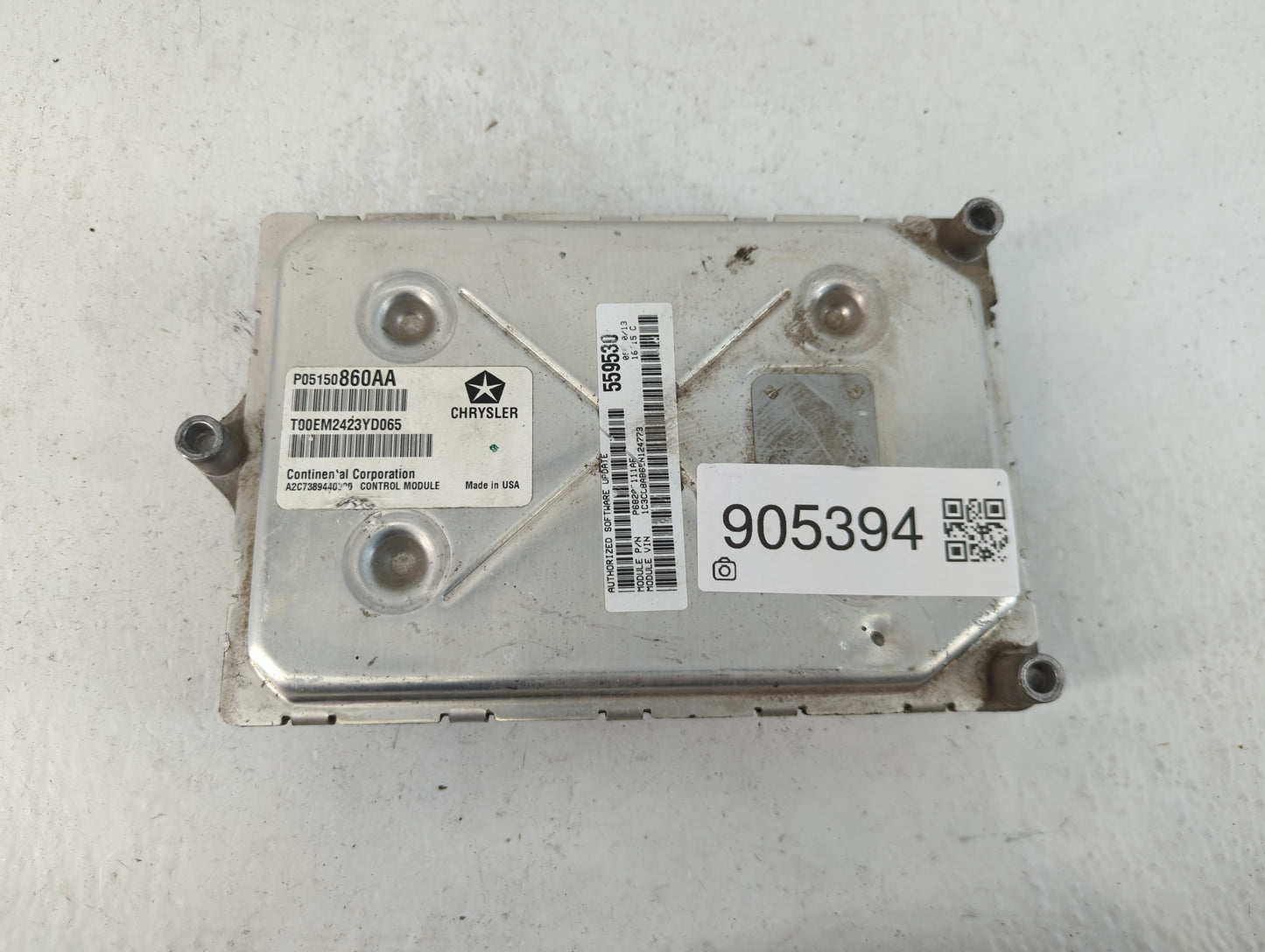 2014 Dodge Avenger PCM Engine Control Computer ECU ECM PCU OEM P/N:P05150860AA Fits OEM Used Auto Parts - Oemusedautoparts1.