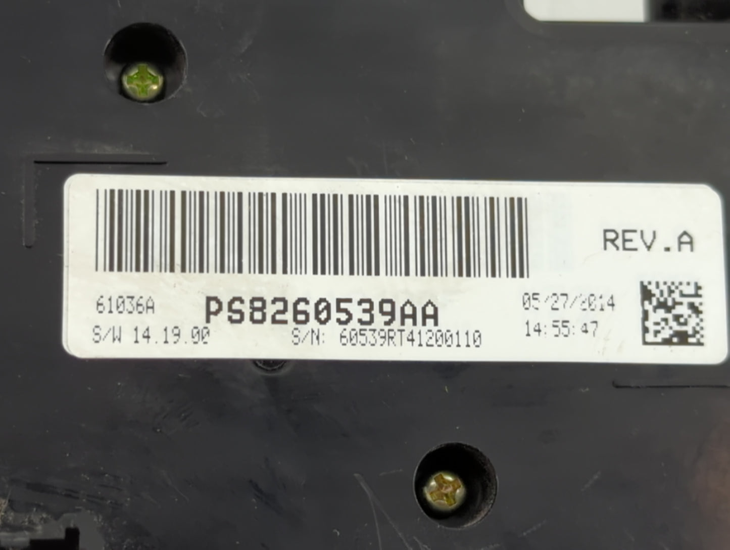 2014 Dodge Caravan Climate Control Module Temperature AC/Heater Replacement Fits Fits 2011 2012 2013 2015 2016 2017 2018 201