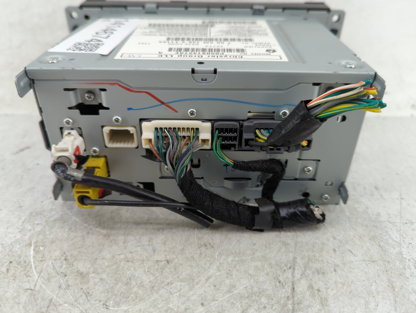 2014 Dodge Caravan Radio AM FM Cd Player Receiver Replacement P/N:P05091327AE Fits Fits 2012 2013 2015 2016 2017 2018 2019 2