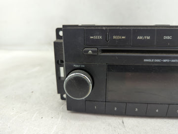 2014 Dodge Caravan Radio AM FM Cd Player Receiver Replacement P/N:P05091301AC Fits Fits 2012 2013 2015 2016 2017 2018 2019 2020 OEM Used Auto Parts