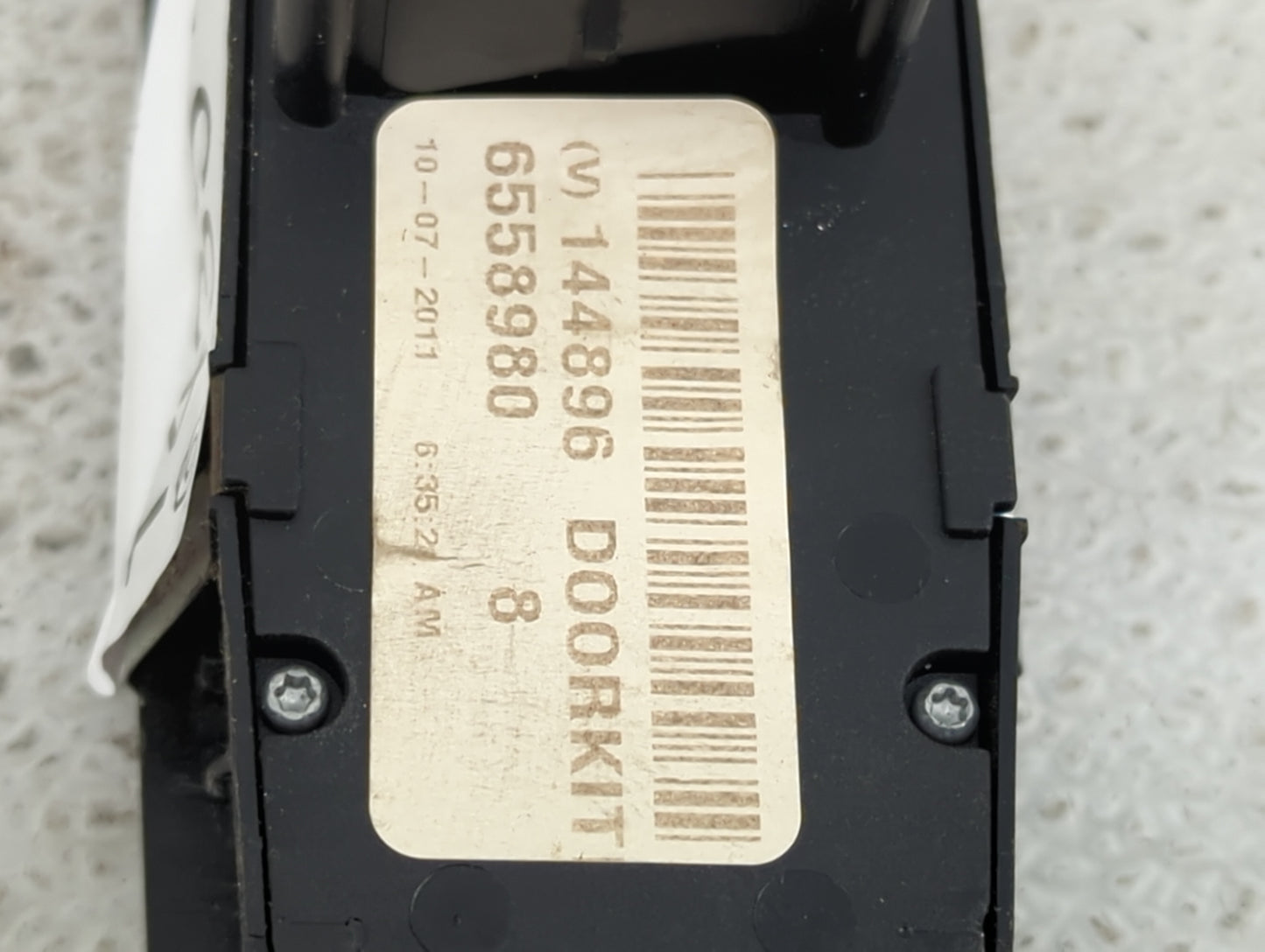 2014 Dodge Caravan Master Power Window Switch Replacement Driver Side Left P/N:68110870AA 6558980 Fits Fits 2012 2013 2015 2