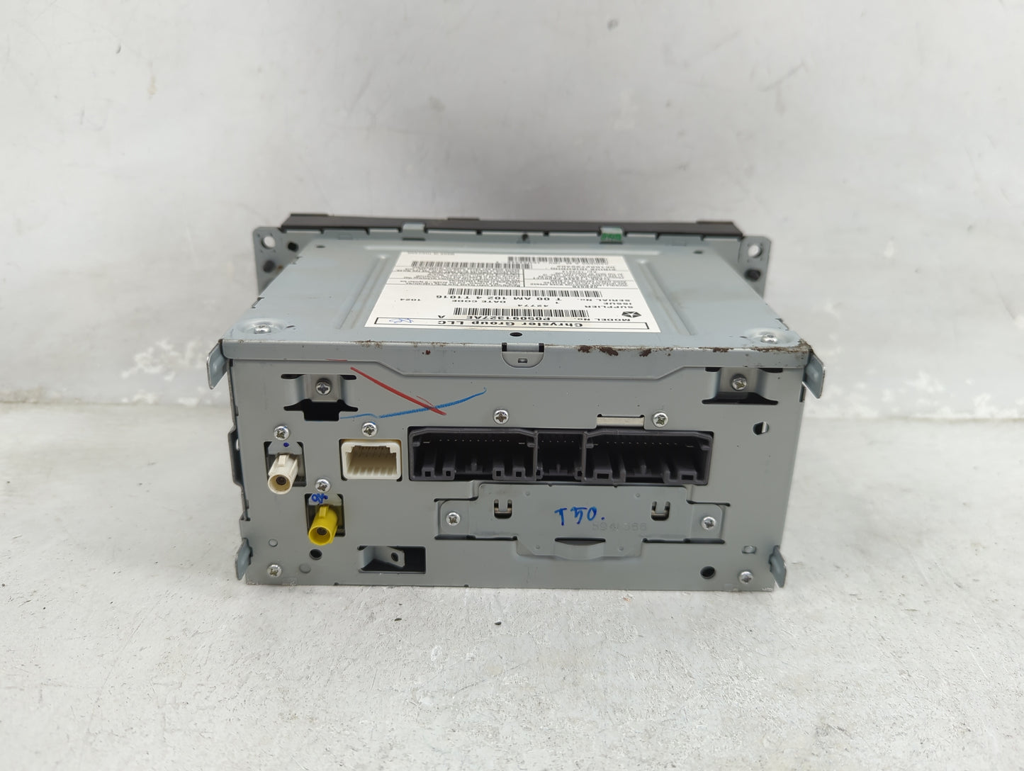 2014 Dodge Caravan Radio AM FM Cd Player Receiver Replacement P/N:P05091327AE Fits Fits 2012 2013 2015 2016 2017 2018 2019 2
