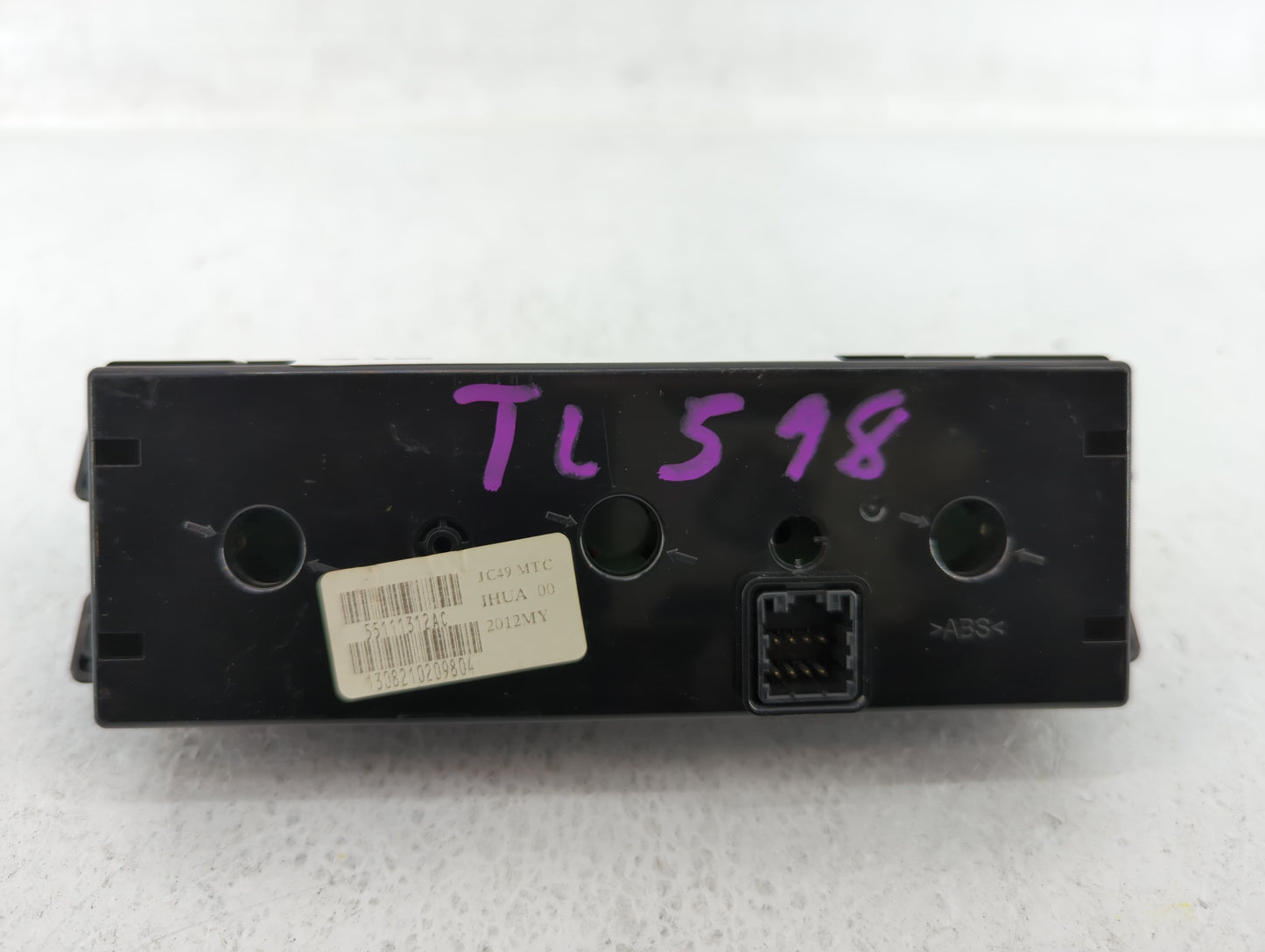 2014 Dodge Caravan Climate Control Module Temperature AC/Heater Replacement P/N:55111312AC P55111240AF Fits OEM Used Auto Pa
