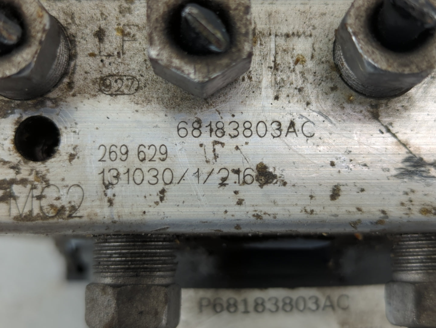 2014 Dodge Caravan ABS Pump Control Module Replacement P/N:68183803AC Fits OEM Used Auto Parts - Oemusedautoparts1.com