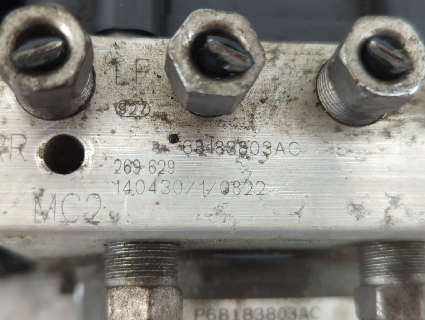 2014 Dodge Caravan ABS Pump Control Module Replacement P/N:68183803AC 140430/1/0822 Fits OEM Used Auto Parts - Oemusedautopa