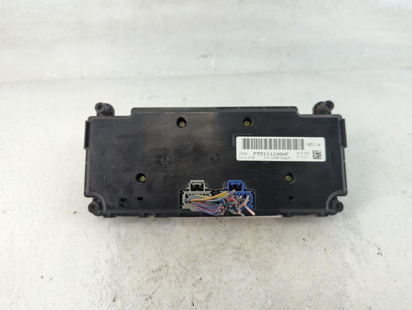 2014 Dodge Caravan Climate Control Module Temperature AC/Heater Replacement P/N:P55111240AF Fits OEM Used Auto Parts - Oemus