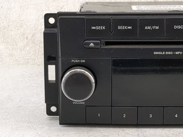 2012-2014 Dodge Challenger Radio AM FM Cd Player Receiver Replacement P/N:P05091195AC SPNP05091195AC Fits OEM Used Auto Parts