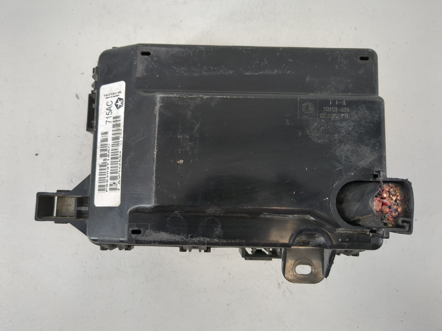 2012-2014 Dodge Charger Fusebox Fuse Box Panel Relay Module P/N:P68202715AC Fits Fits 2012 2013 2014 OEM Used Auto Parts - O