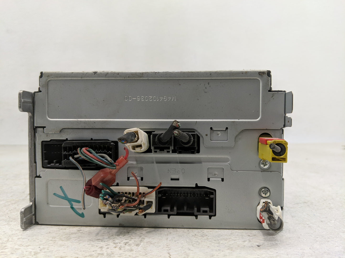 2013-2014 Dodge Charger Radio AM FM Cd Player Receiver Replacement P/N:P68210553AF Fits Fits 2013 2014 OEM Used Auto Parts -